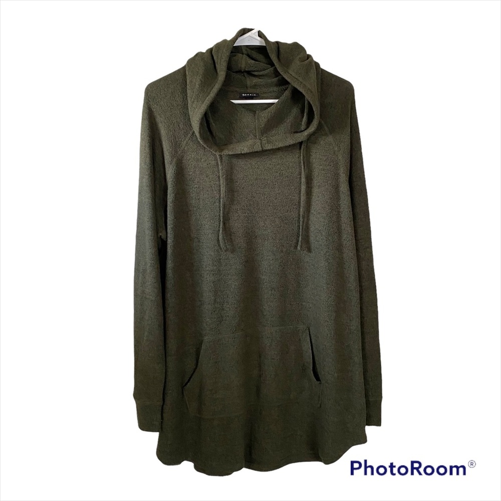 Torrid Womens Long Sleeve Pullover Hooded Sweater